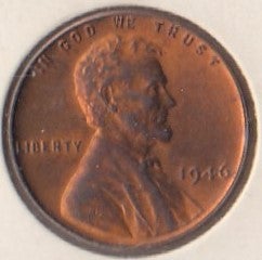 USA 1 Cent 1946 KM-132 ( AUnc )