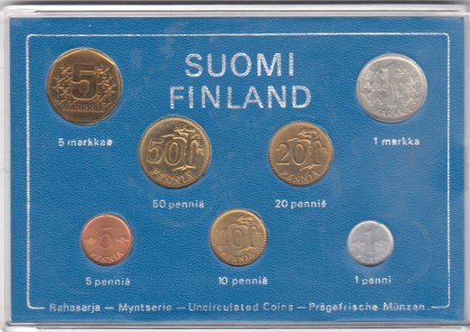 Year set 1973 ( AUnc/UNC ) Hard case, defects in the case