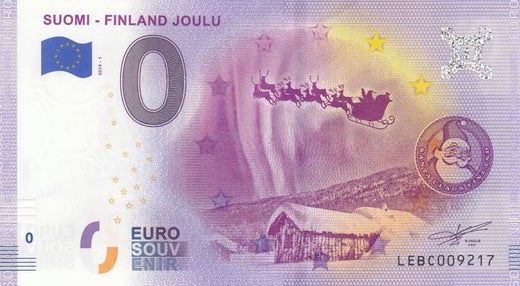 0 euro  -  Suomi - Finland Joulu