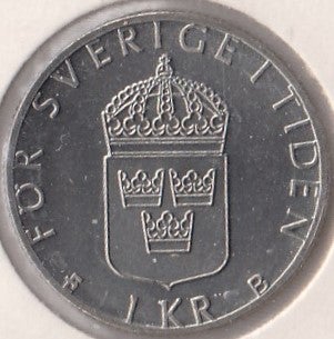 Sweden 1 krona 1997 KM-852a ( Unc )